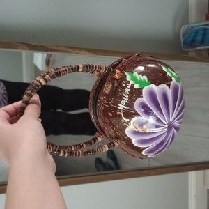 Coconut purse from Hawaii